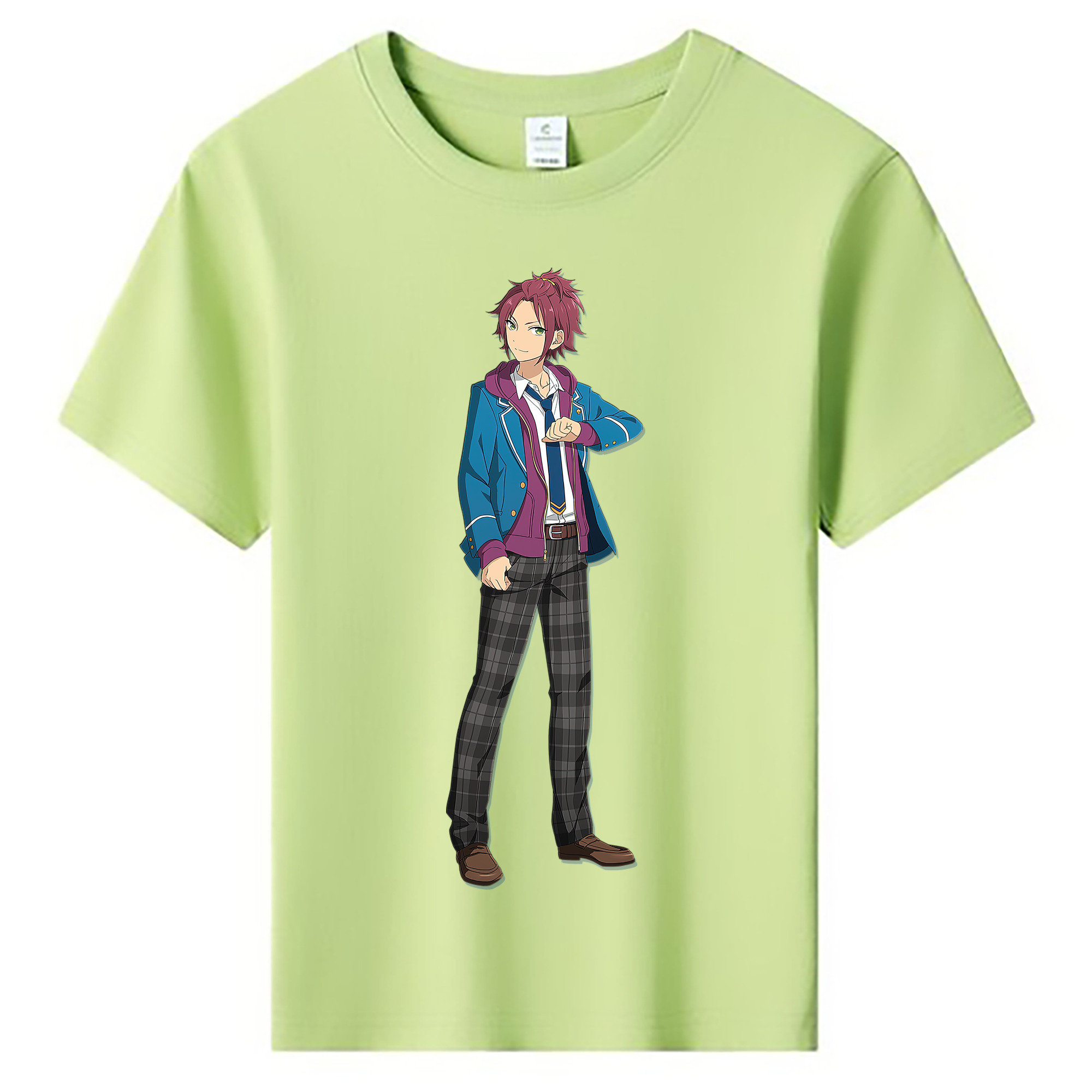 （画像用） あんさんぶるスターズ! Ensemble Stars 綿100％キッズTシャツ（フロントプリント）